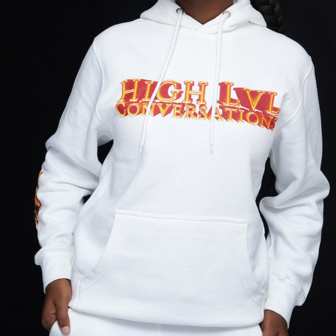 High Level Conversation Sweatshirt (White)