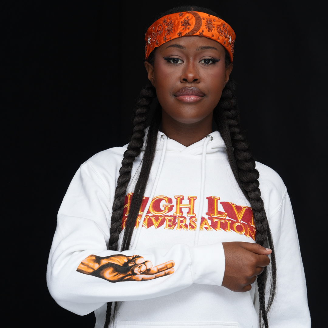 High Level Conversation Sweatshirt (White)