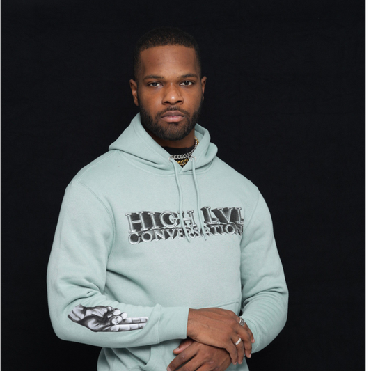 Mint High Level Conversations Sweat Shirt “Free Your Mind” Mint
