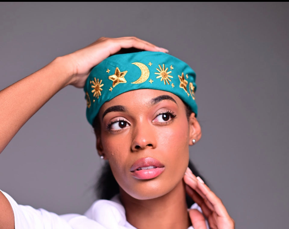 Teal and Gold 3D Origin Crownz
