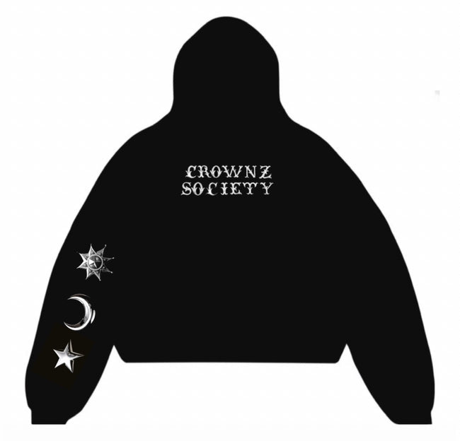 Crownz Society Hoodie (Black)