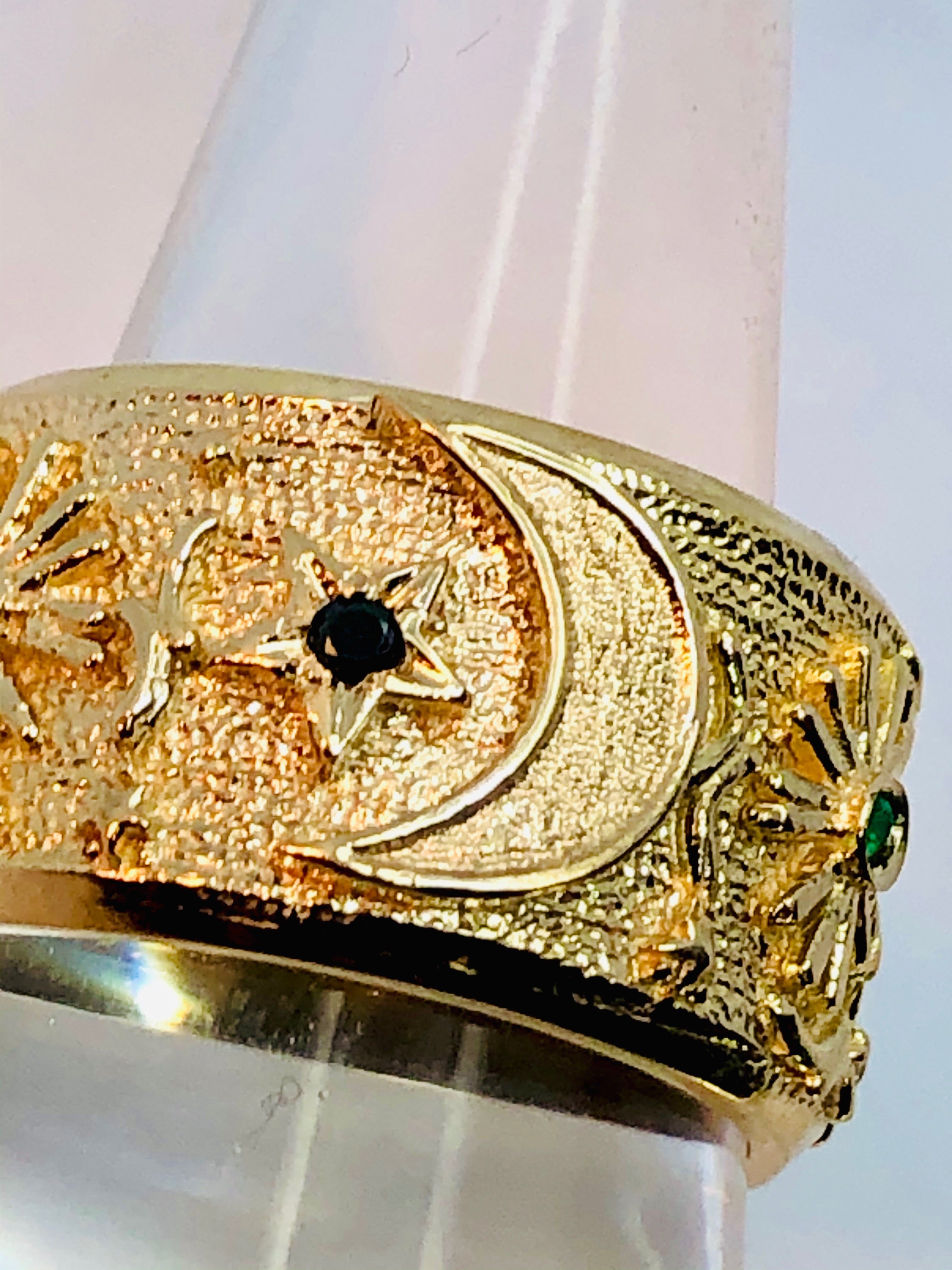 Black star CrownZ ring