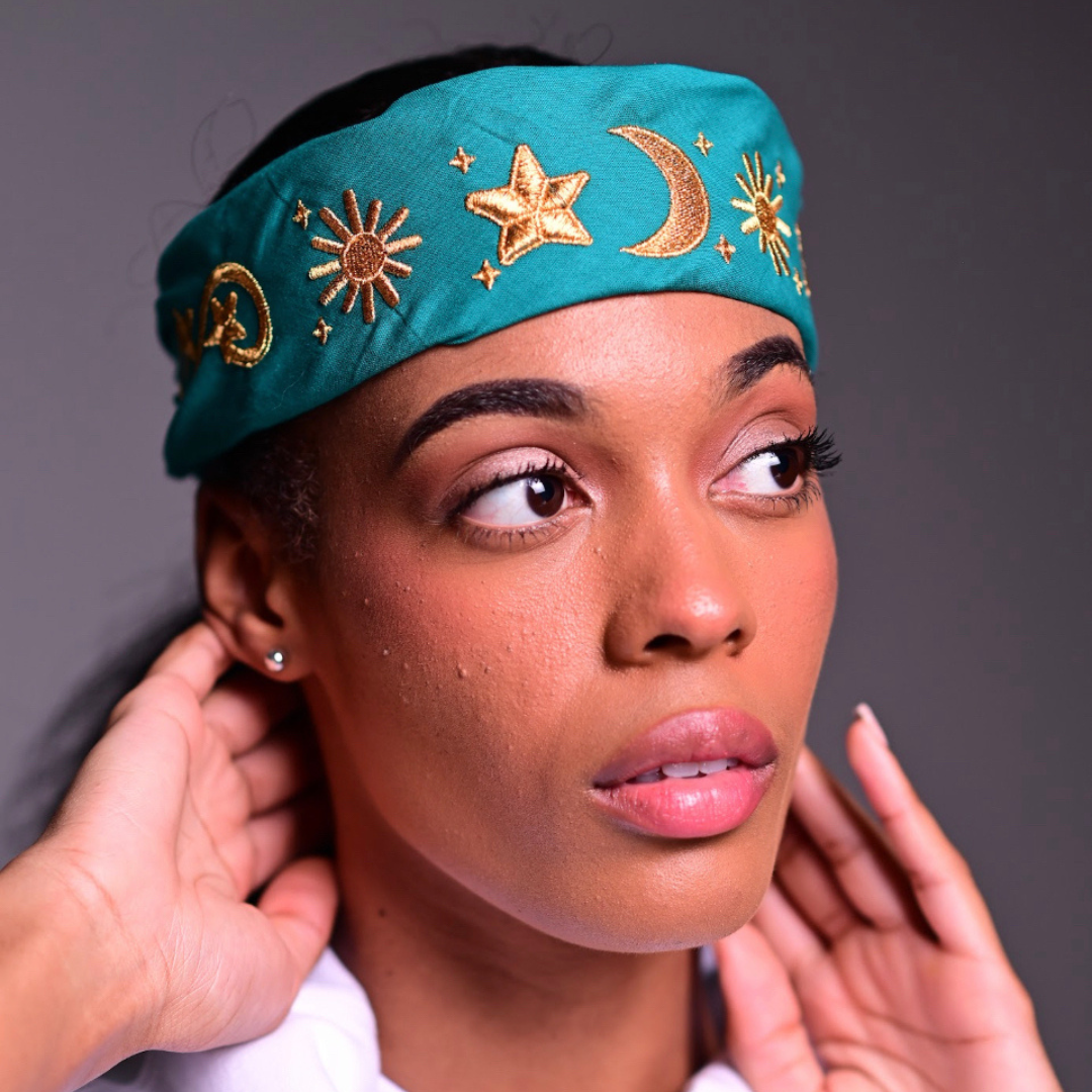 Teal and Gold 3D Origin Crownz