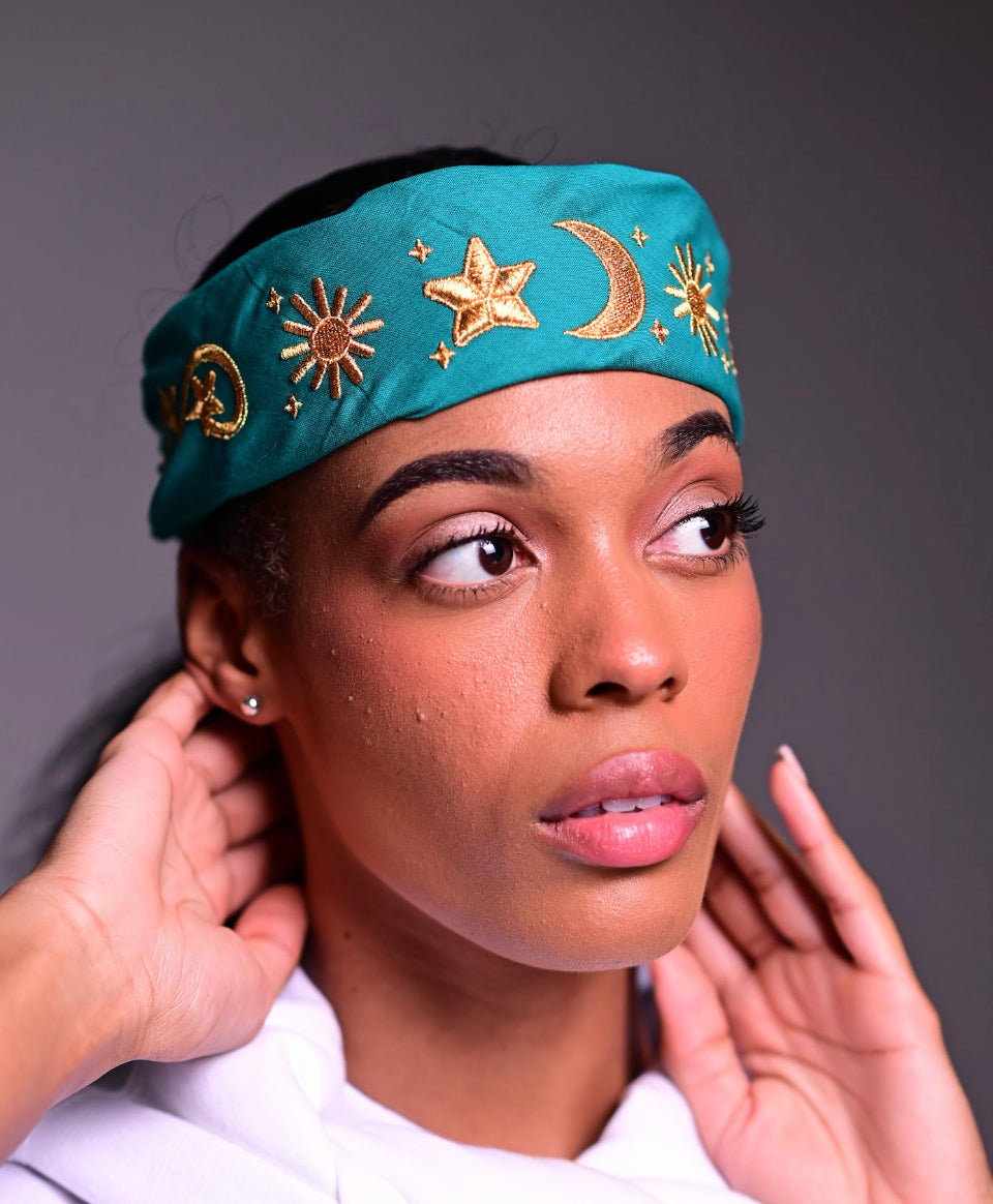 Teal and Gold 3D Origin Crownz