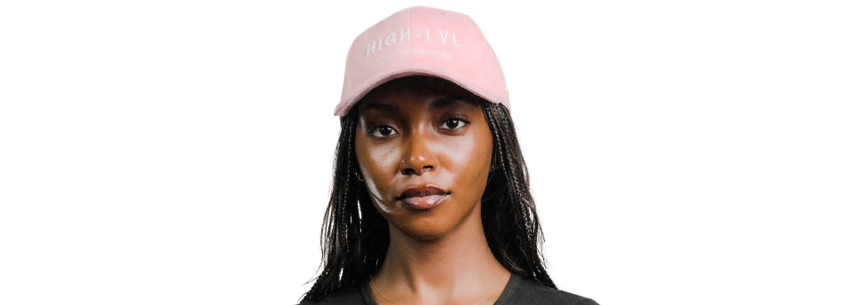 Pink High Level Conversations Cap